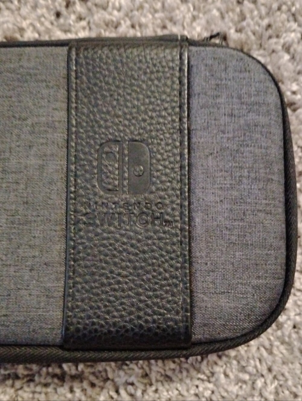 Official Nintendo Switch Carrying Case & Storage Shell - Charcoal Gray - Picture 2 of 4